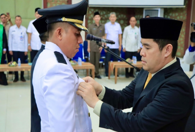Pj Sekda Kampar Lantik Dan Kukuhkan Pejabat Pimpinan Tinggi Pratama Dan Jabatan Administrator