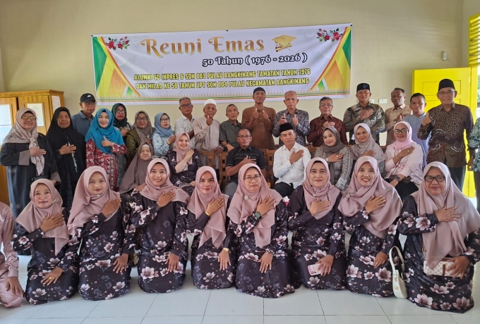 Tingkatkan Mutu Pendidikan, Kadisdikpora Kampar Hadiri Milad SDN 004 Pulau