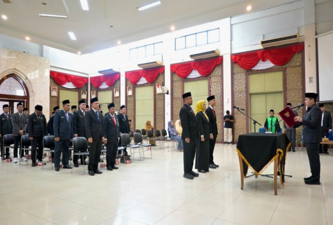 Bupati Kampar Rombak 26 Pejabat, Perkuat Kinerja dan Pelayanan Publik
