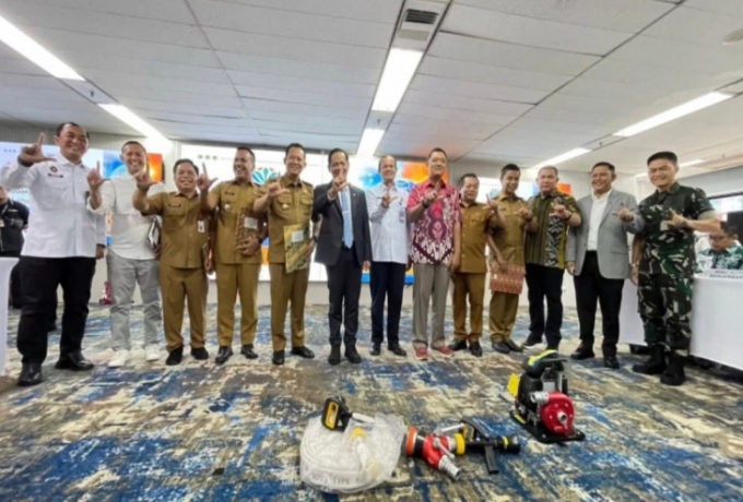 Hadiri Rakor Nasional, Bupati Kampar Siap Perkuat Pencegahan Karhutla 2026