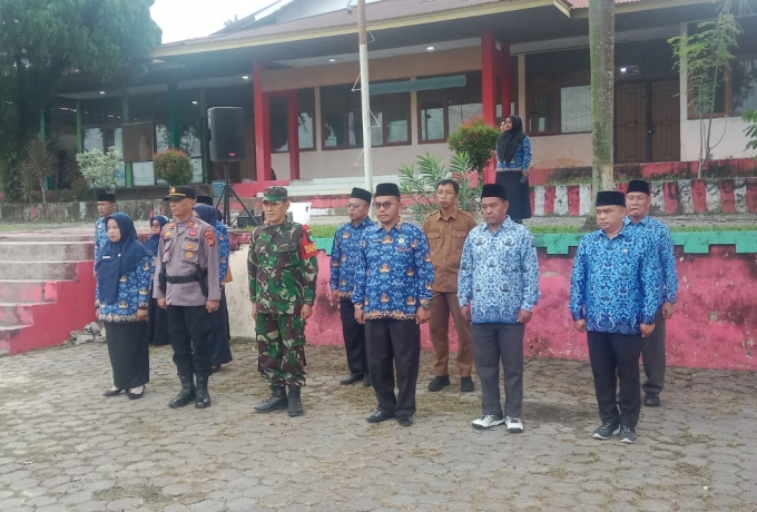 Wakili Danramil, Peltu H.J. Saragih Hadiri Upacara Peringatan Hari Kesadaran Nasional