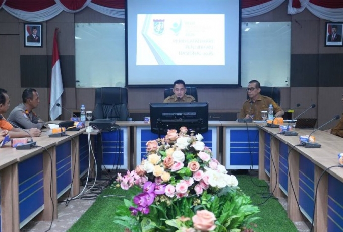 Pemkab Kampar Tekankan Kolaborasi, Gelar Rapat Persiapan Hardiknas 2026 