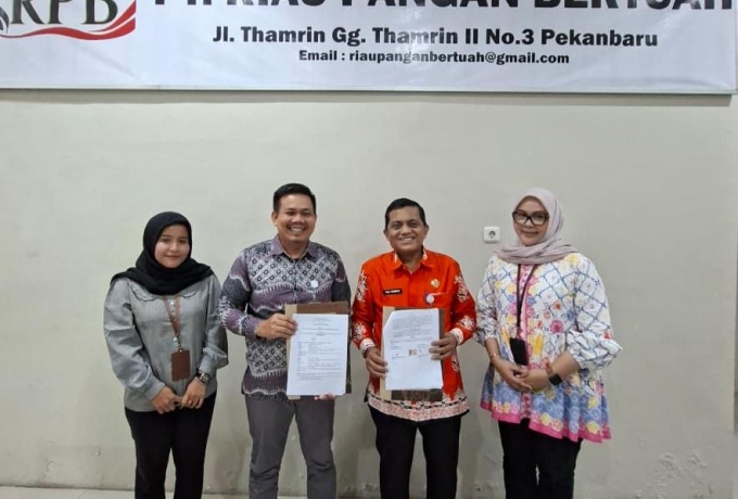 Perkuat Ketahanan Pangan, Pemkab Kampar Gandeng BUMD Pangan Provinsi Riau