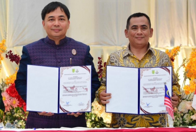 SMPN 1 Bangkinang Kota Jadi Tuan Rumah Pertukaran Pelajar Tiga Negara