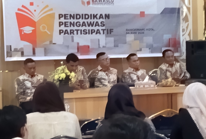Pembukaan P2P, Ketua Bawaslu Kampar Minta Peserta Jadi Kader Pengawas Partisipatif Pada Pemilu 