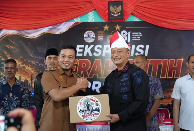 Ekspedisi Merah Putih Presisi Hadir di Okura, Jejak Kehadiran Negara dari Tepian Sungai Siak