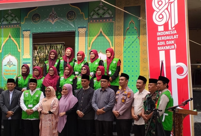 Babinsa Koramil 01/Bangkinang Hadiri Pembukaan MTQ Antar Majelis Taklim se-Kecamatan Bangkinang Kota