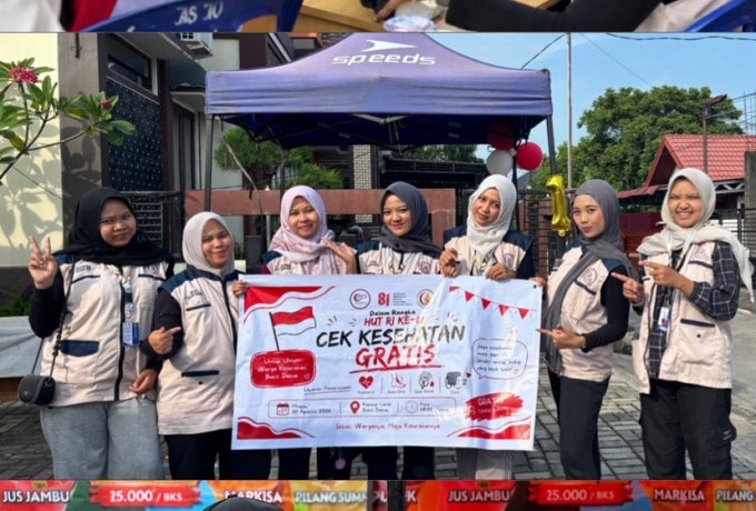 Mahasiswa KKN Kelompok 5 Universitas Abdurrab Hadir Meriahkan Puncak HUT Kemerdekaan RI ke-81 