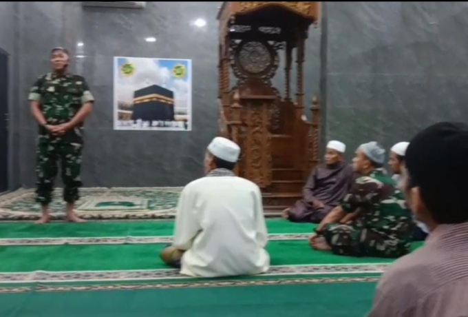 Perkuat Tiga Fase Mitigasi Bencana Lewat Pendekatan Keagamaan, Tim Penyuluh Mabes TNI Gelar Komsos 