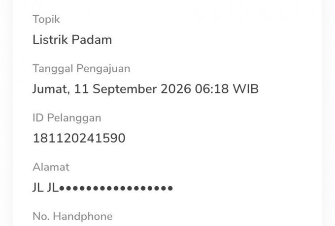 Listrik Mati 11 Jam, Warga desa rimbo panjang Keluhkan Pelayanan Lambat PLN