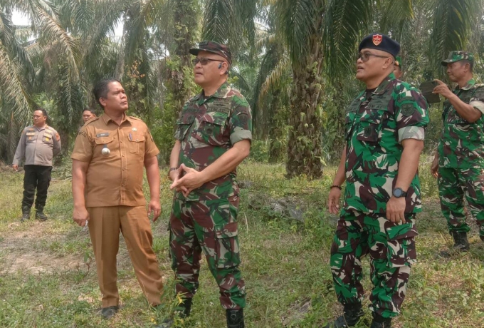 Dorong Metode Pertanian Ramah Lingkungan, Tim Penyuluh Mabes TNI Tinjau Pembukaan Lahan Tanpa Dibaka