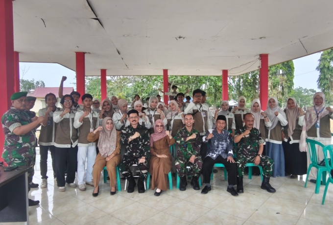 Rangkul Generasi Muda, Tim Penyuluh Mabes TNI Dipimpin Beri Penyuluhan Karhutla Sekaligus Motivasi