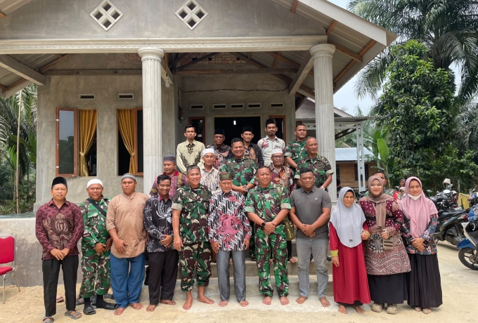 Perkuat Kultural dan Pendekatan Keagamaan, Tim Penyuluh Mabes TNI Sosialisasikan Karhutla