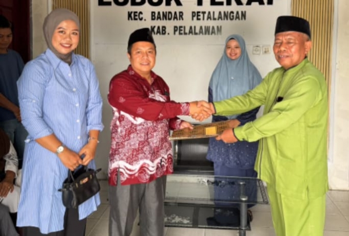 Riyan Ade Putra, Resmi Mendaftar Calon Kepala Desa Lubuk Terap