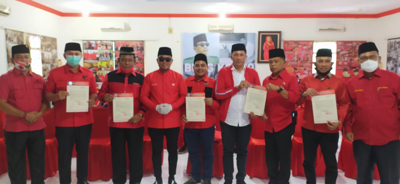Sah, PDI Perjuangan Umumkan 6 Pasangan Calon Untuk Pilkada Serentak Provinsi Riau