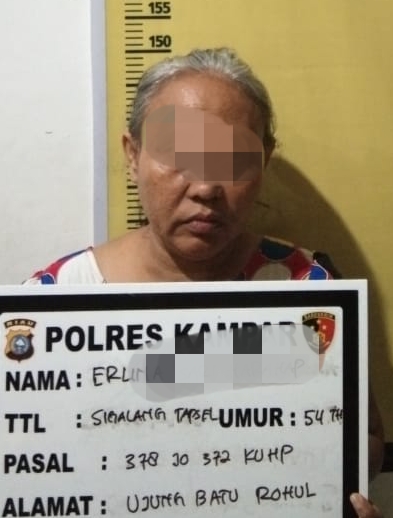 Oknum PNS Terlibat Penipuan Ditangkap Polsek Tapung Hulu