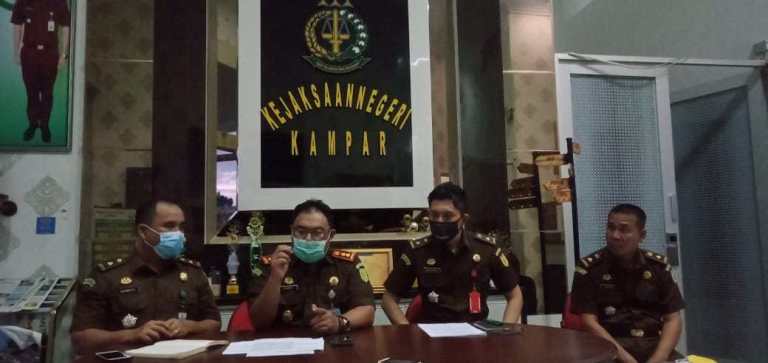 Kejari Kampar Berhasil Pulihkan Keuangan Negara Dana Desa Sebesar 354 Juta Lebih Selama Tahun 2020