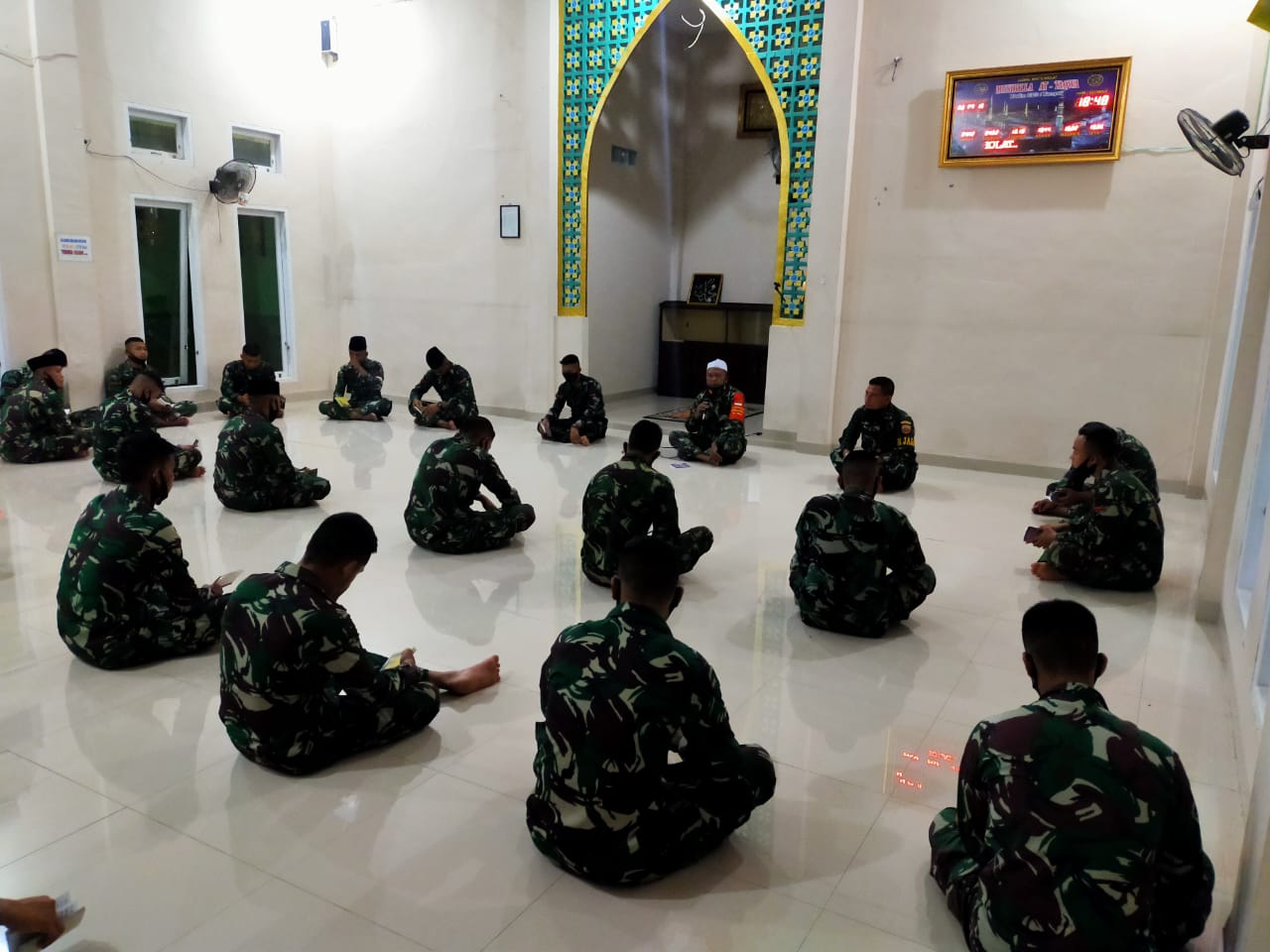 Mengisi malam Tahun Baru 2021 Kodim 0313/KPR gelar Doa Bersama dan Yasinan