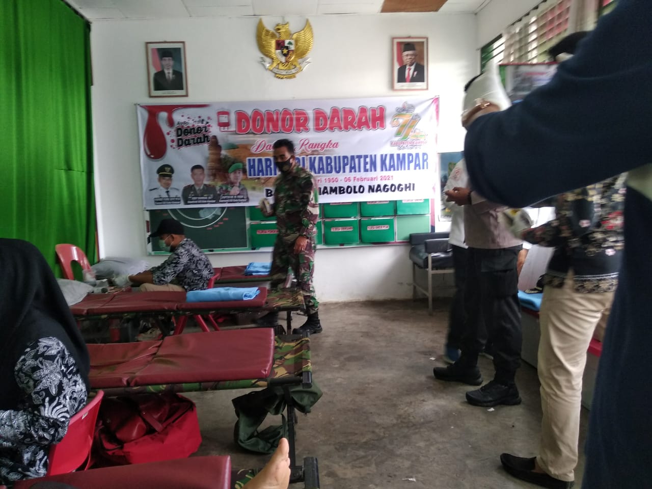 Korami 12/XIII Koto Kampar Bersama  Upika Dalam Rangka Menyambut HUT Kabupaten Kampar ke 71 Adakan D