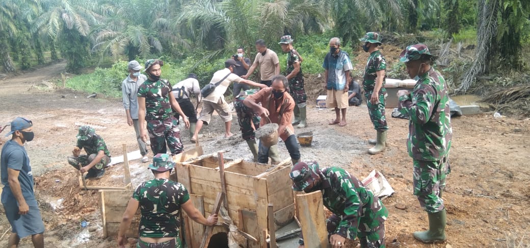 Tmmd Ke 110 Kodim 0313 KPR Wujud Pengabdian TNI kepada Rakyat 