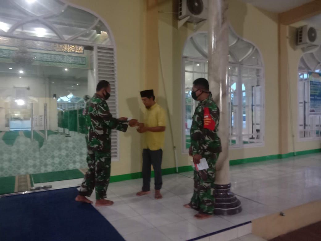 Babinsa Koramil 16/Tapung Tingkatkan Patroli Di Bulan Puasa