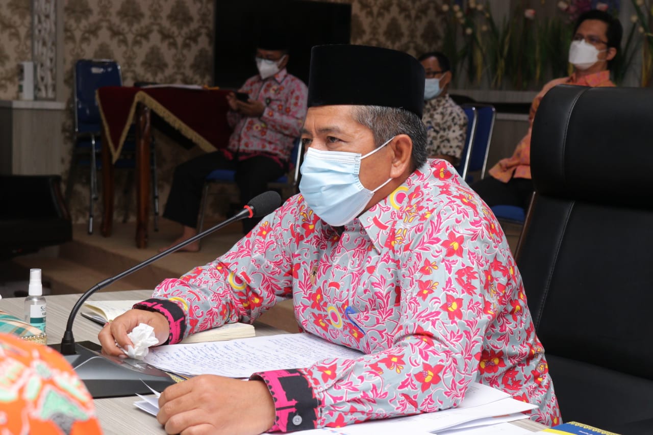 Tindak Lanjuti SE Mendagri dan Menag Jelang Idul Fitri Forkompinda Gelar Rakor Penanggulangan Covid 