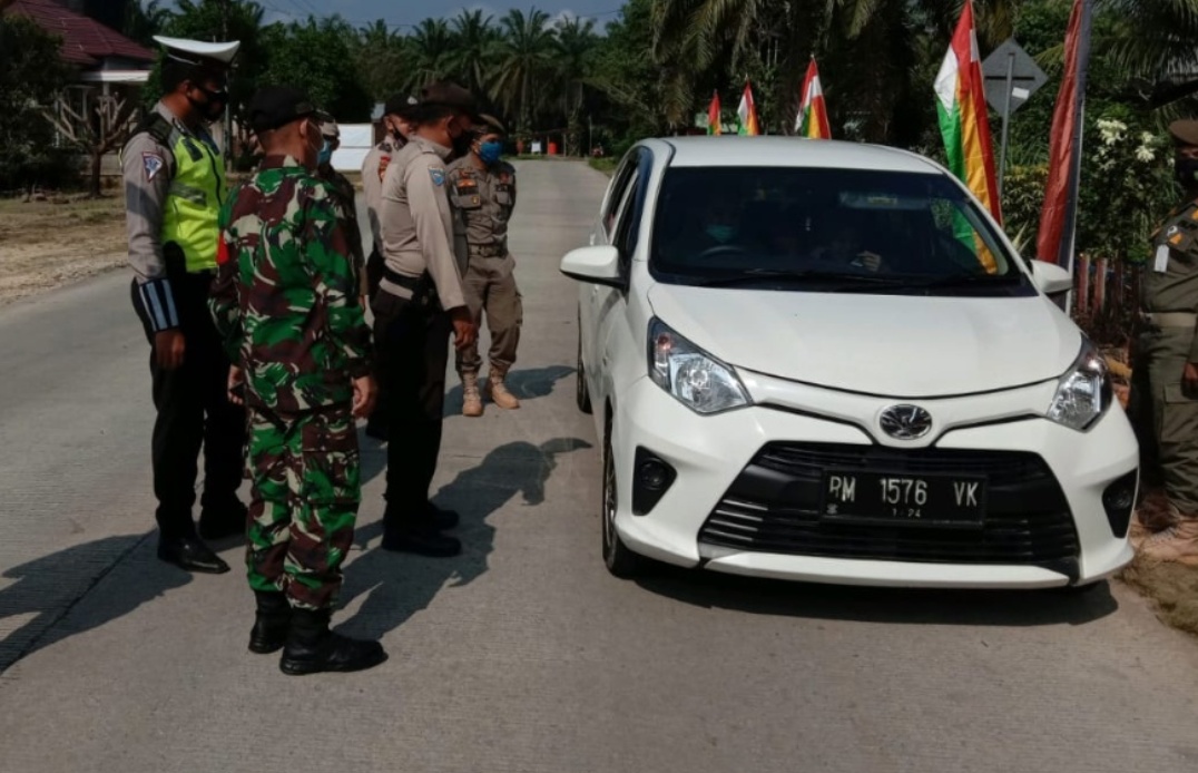 H+1 Lebaran, TNI - Polri Masih Perketat Pengamanan Di Posko Penyekatan