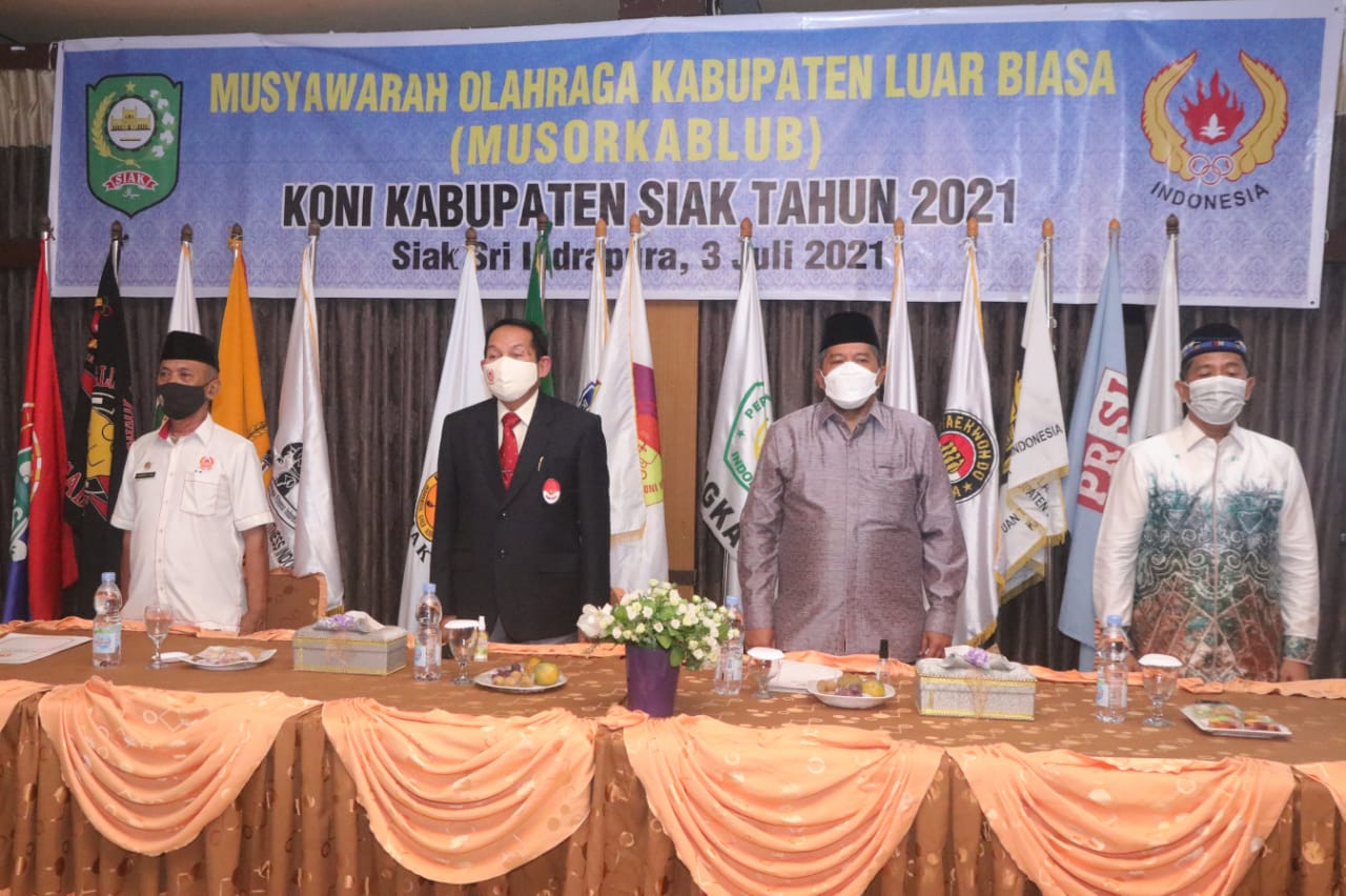 Buka MUSORKABLUB KONI Siak, ini harapan Alfedri