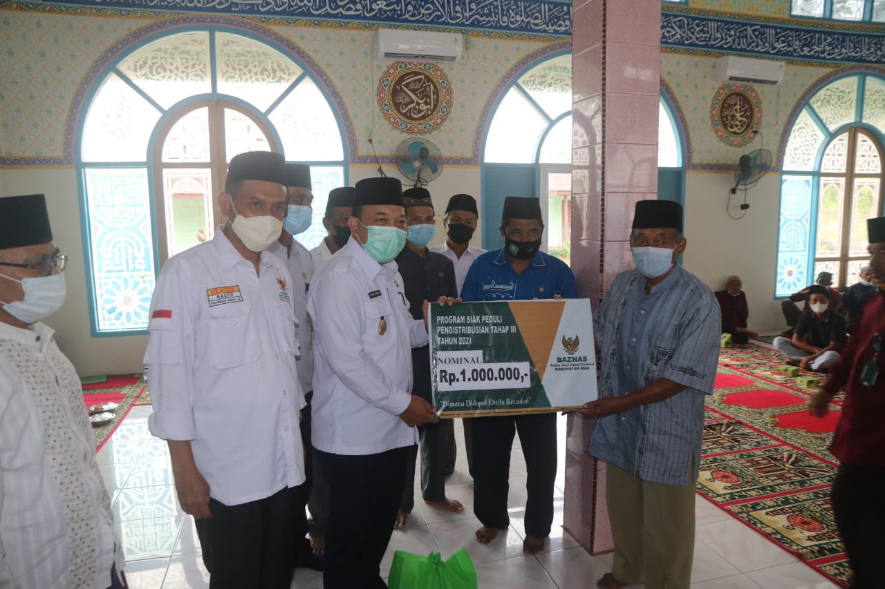 Wabup Husni Merza Apresiasi UPZ Kerinci Kanan Sebagai Pengumpulan zakat Terbanyak