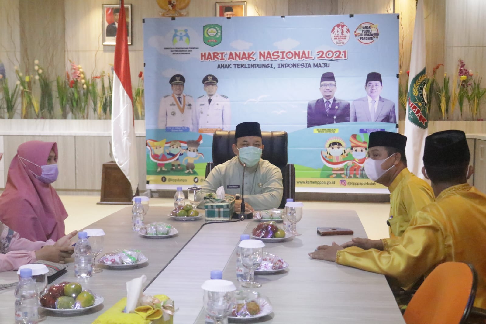 APSAI Siak Dapat Penghargaan dari Gubernur Riau dalam Rangka Memperingati HAN Tahun 2021