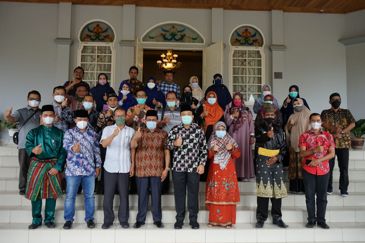 Wabup Husni Sambut Hangat Kunjungan Visitasi Akademik Fakultas Psikologi Ke Pemkab Siak