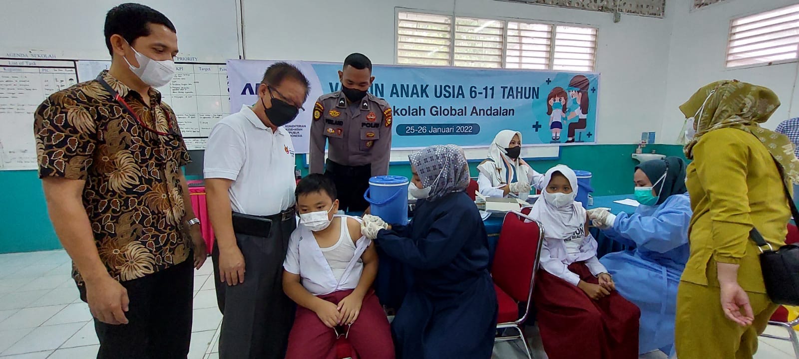 Cegah Learning Loss, RAPP Tuntaskan Vaksinasi Anak Dosis I di Sekolah Binaan