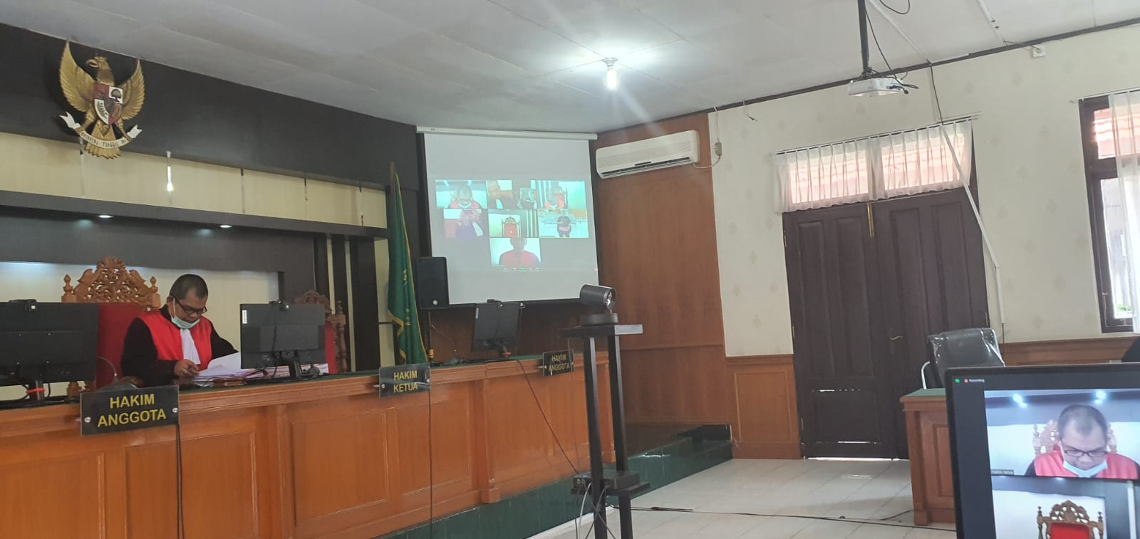 Terdakwa Mantan Kades Koto Perambahan Hadirkan Saksi Ahli Dalam Sidang Dugaan Tipikor 