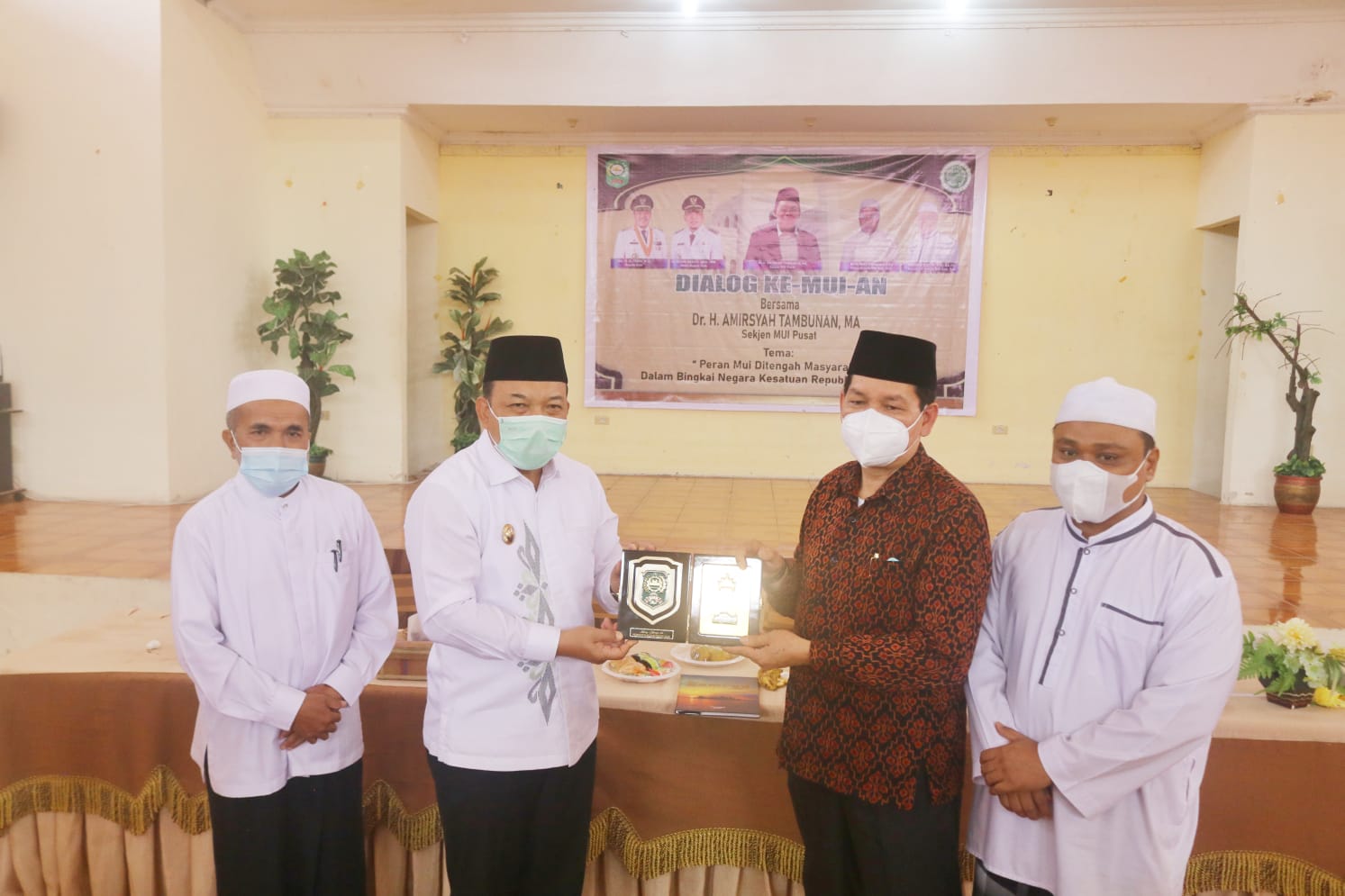 Wabup Husni buka Dialog Ke MUI an bersama Sekjen MUI Pusat