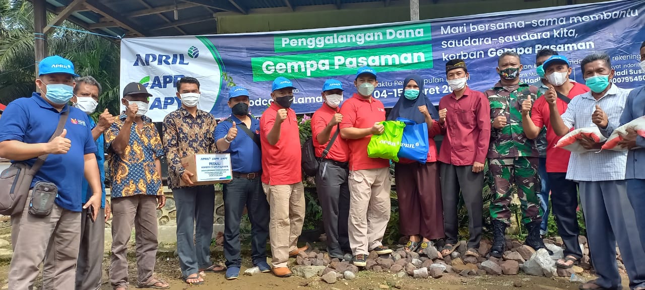 Solidaritas Karyawan RAPP untuk Korban Gempa Pasaman