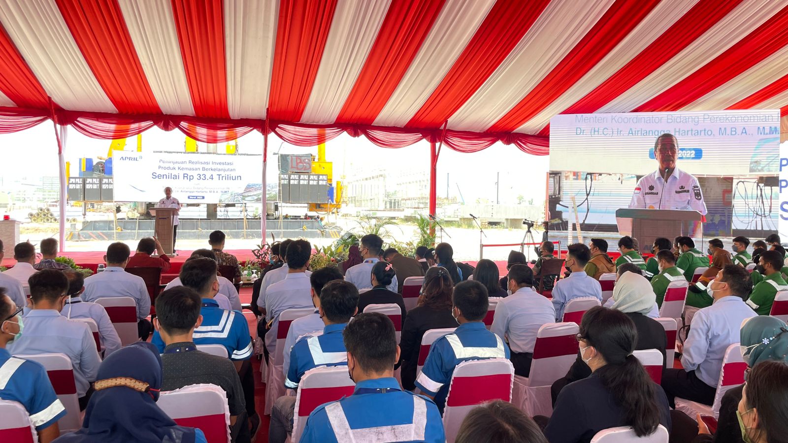 Gubernur Sebut Sumbangsih Grup APRIL Besar Bagi Investasi Riau