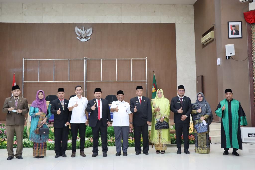 Percepat Pembangunan dan Kemajuan Kabupaten Kampar, Bupati Catur Lantik 4 Pejabat Tinggi Pratama