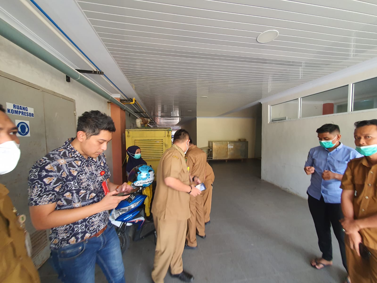 Bersama Tim Audit PKKN Penyidik Kejari Kampar Datangi RSUD Bangkinang, Terkait CT Scan