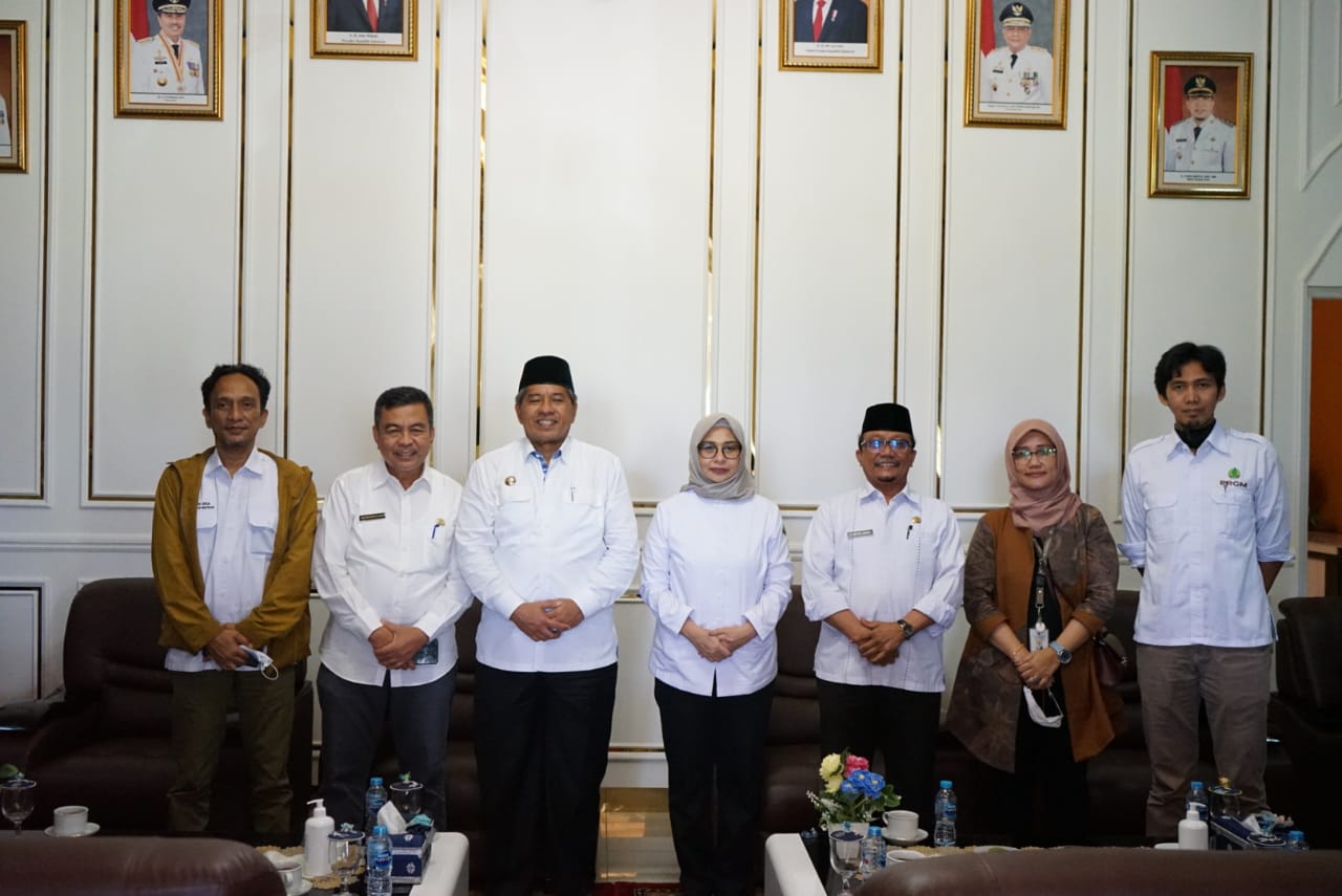 Bupati Alfedri Terima Kunjungan Deputi BRGM, Diskusikan Rencana Aksi KHG Sungai Siak- Kampar