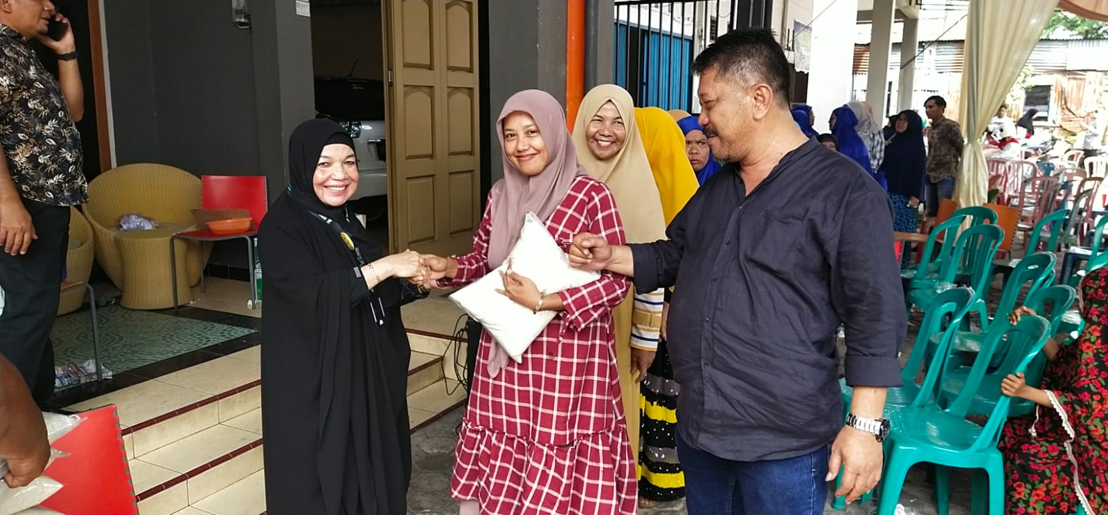 Hadiri Bershalawat di Kediaman Kepala Bapenda Kampar, Sekda Kampar ini Dapat Di contoh