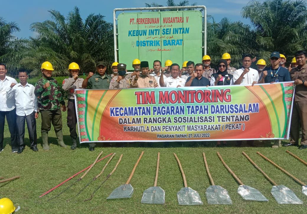 Cegah Karlahut, Simulasi Penanganan Karlahut di Lakukan Petugas Gabungan