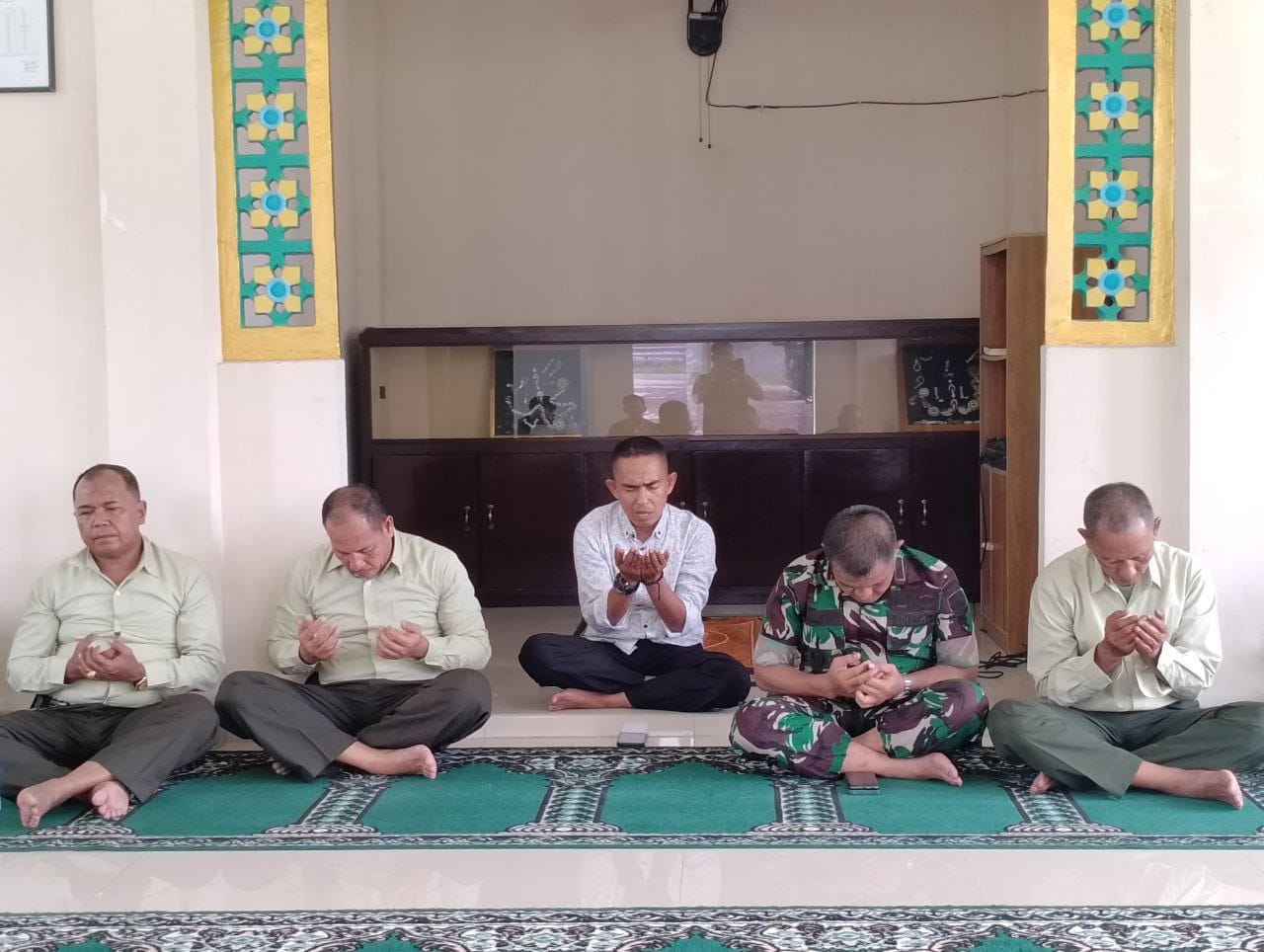 Peringati HUT TNI Ke - 77 Kodim 0313/KPR Gelar Doa Bersama dan Zikir