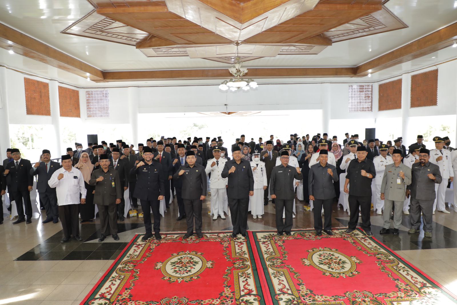 Bupati Alfedri Lantik 135 Pejabat di Lingkungan Pemerintah kabupaten Siak