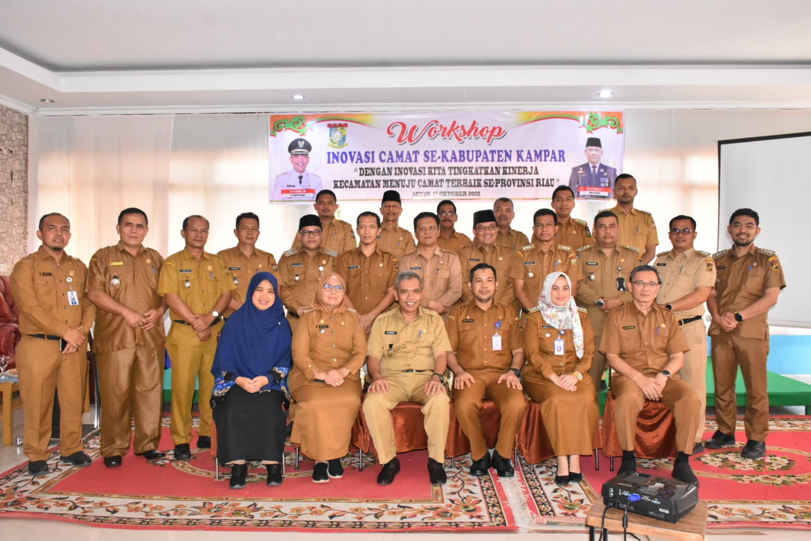 Pj. Bupati Kampar Minta Para Camat Harus Ciptakan Inovasi untuk Maksimalkan Pelayanan Publik