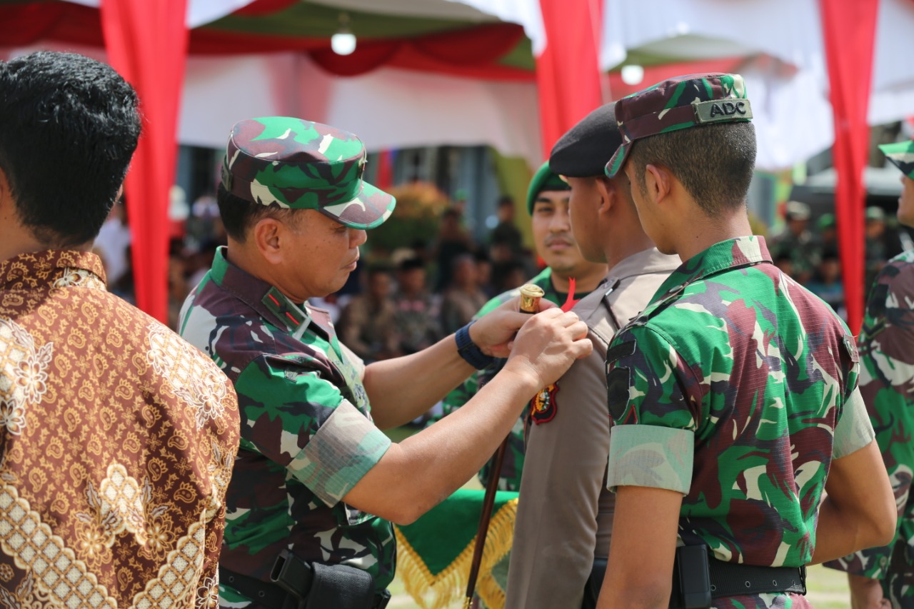 Danrem 031/WB Tutup Giat TMMD Ke 115 Kodim 0313/KPR Di Teluk Meranti