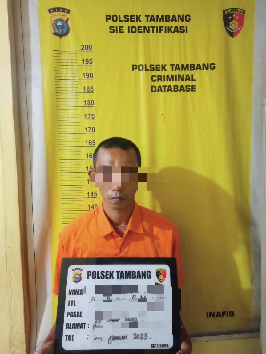 Cabuli Anak Tiri, Pelaku di Tangkap Polsek Tambang