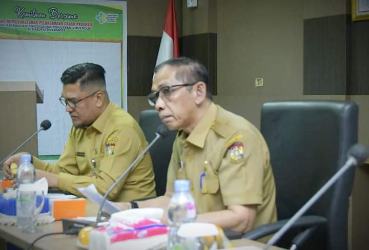 Mewakili Pj Bupati Kampar, Azwan Buka Pertemuan Advokasi Dan Sosialisasi Crash Program Polio 