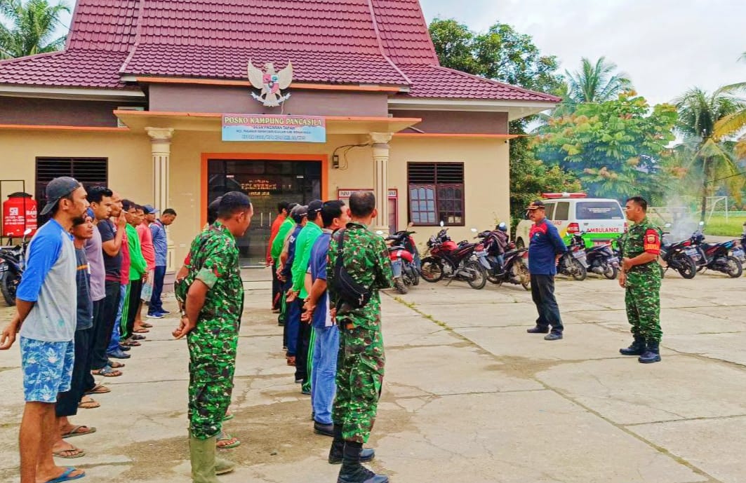 Serka Dedy Junianto: Menjadi Babinsa harus Selalu Berada di Tengah Masyarakat