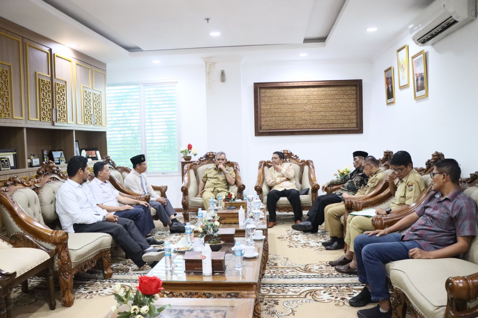Kujungan Ke UMRI, Pj Bupati Kampar Siap Mendukung Perkembangan Pendidikan