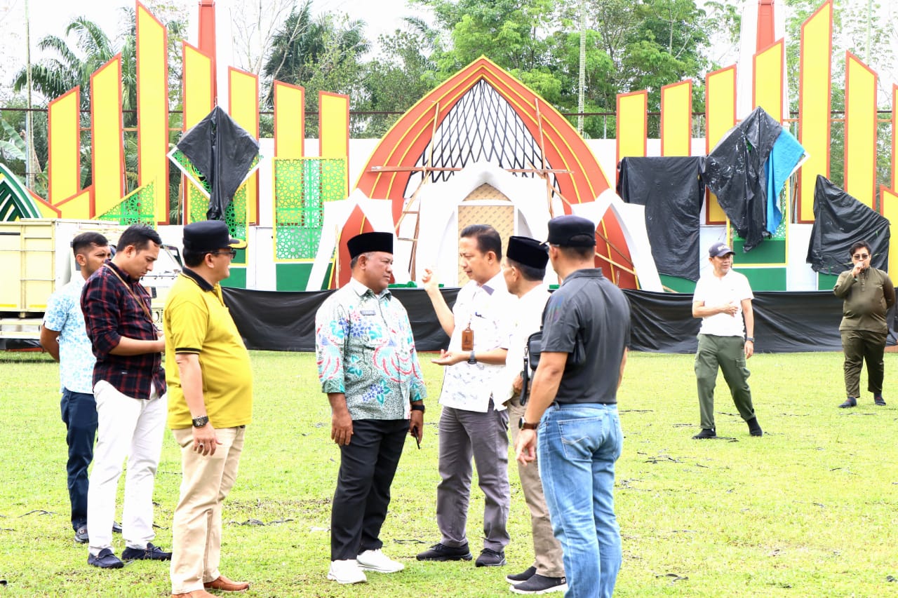 H-3 Pelaksanaan MTQ Ke 52 Tahun 2023 Tingkat Kabupaten Kampar, Sekda Kembali Tinjau Lokasi Utama